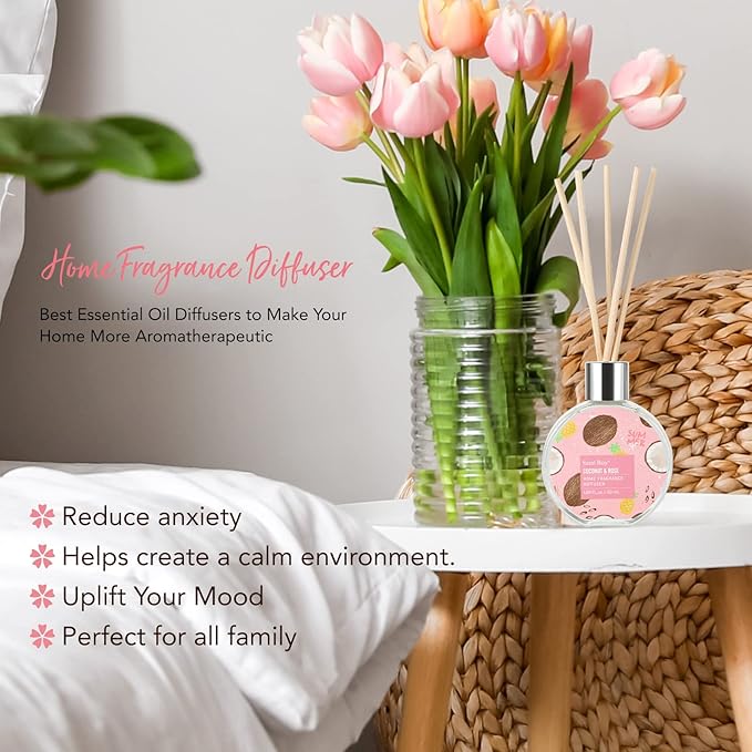 Bath and Body Gift Baskets for Women, 12 Pcs Vanilla Oat Spa Gifts for Women. Bath Gift Set Enriched Shea Butter. Home Spa with Shower Gel, Body Oil, Saint Roy Gifts for Mom