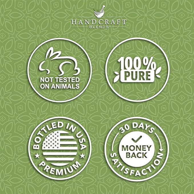 Handcraft Blends Palmarosa Essential Oil – Huge 4 Fl Oz – 100% Pure and Natural – Premium Grade Essential Oil for Diffuser and Aromatherapy, Skin, Massage, Candle and Soap Making Fragrance