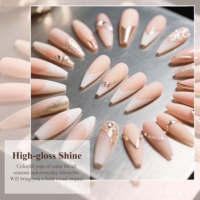 Artdone Gel Nail Polish Hema-free Solid Color light Nnude Color For All Seasons Neutral Soak Off LED Lamp Needed For Manicure Nail Art