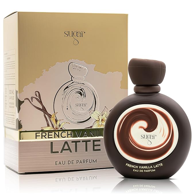 Arabian Inspired French Vanilla Latte Eau de Parfum for Women - 100ml Long-Lasting Original Cologne, Gourmand & White Floral Fragrances for Women