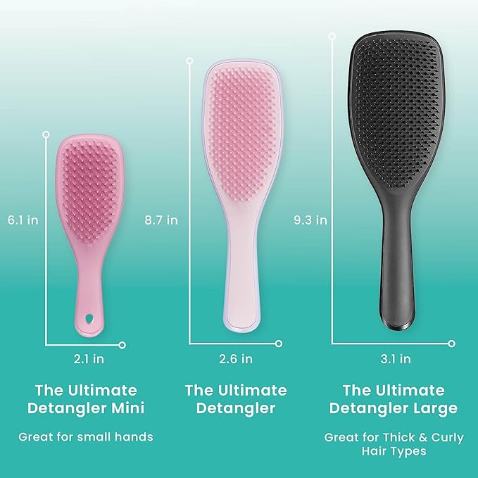 Tangle Teezer The Ultimate Detangling Brush, Dry and Wet Hair Brush Detangler for All Hair Types, Pink Lilac