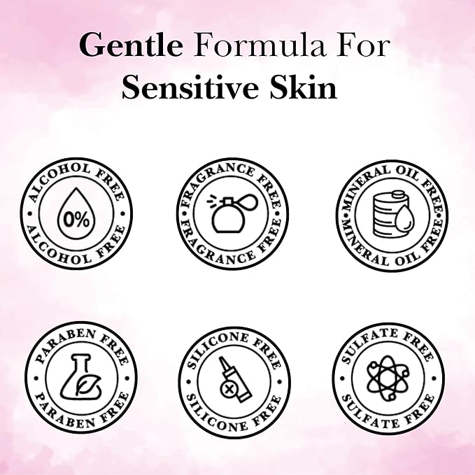 mivida Hypoallergenic Makeup Remover Wipes With Vitamin E, Alcohol Free & Fragrance Free Makeup Wipes For Sensitive Skin, Plant Based Make Up Remover, Travel Friendly 2 × 25 Count