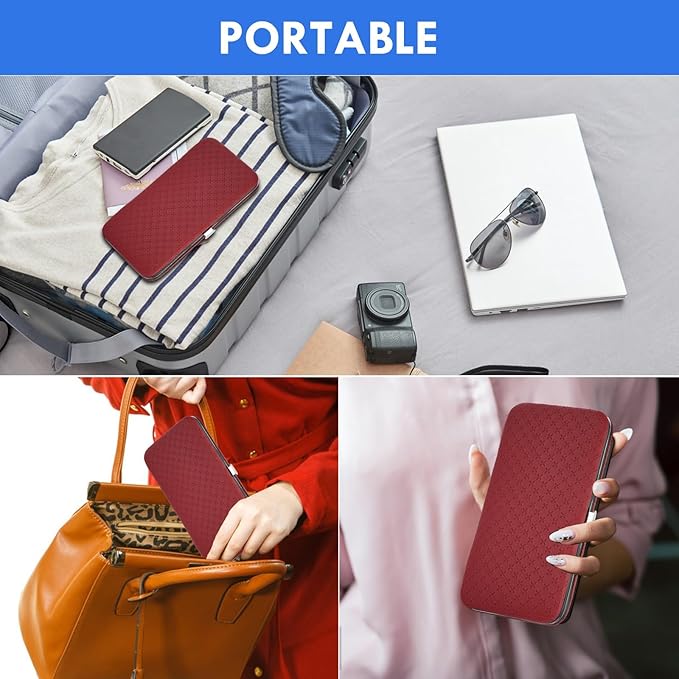 Manicure Set - 19 in 1 Professional Nail Clippers Pedicure Kit, Manicure Tool Kit, Stainless Steel Facial Grooming Set Kit, Gift Idea for Women, Men, Girls, Teens, Blue