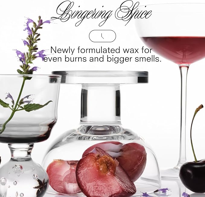 Boy Smells Starry Spice Large – Spiced Holiday Scent with Cranberry, Red Wine & Patchouli – Warm Winter Soy Wax – 27oz