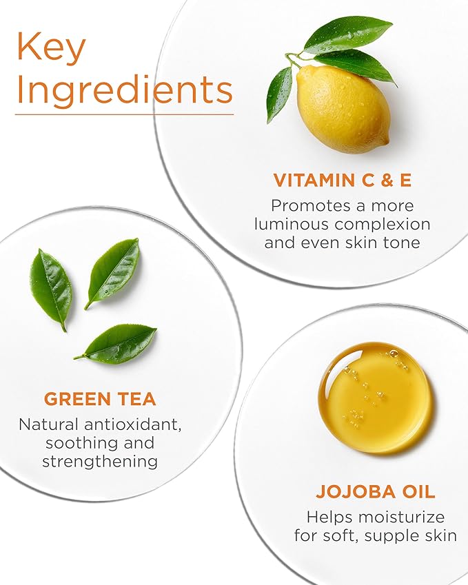 Andalou Naturals Brightening Meyer Lemon + Vitamin C Creamy Cleanser | Gentle Face Wash to Even Tone & Boost Glow | Aloe Vera & Natural Ingredients | For Dull Skin | 6 oz