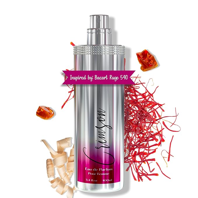 Perfume for Women – INSPIRED by A WORLD RENOWNED WOMEN'S PERFUME – Saffron, Jasmine, Amberwood, Cedar – Sexy, Sweet, Warm, Long-Lasting 3.4 fl oz