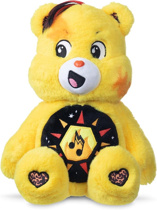 Care Bears - 14" Rock Theme - Medium Size Plush - Funshine Bear