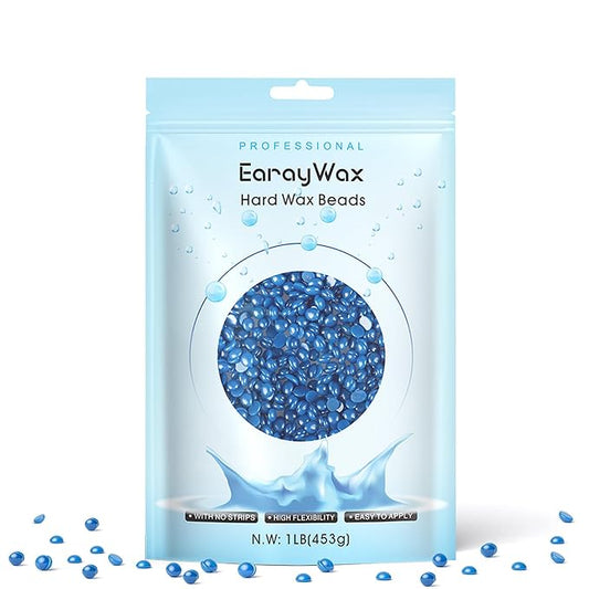 Hard Wax Beads, 1lb, Wax for Coarse Hair Removal, Sensitive Skin, Full Body, Women and Men
