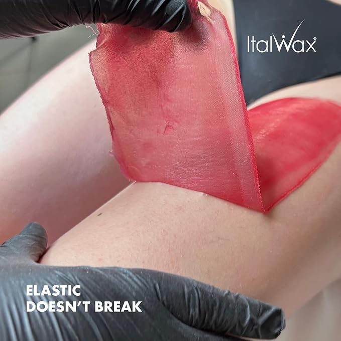 Italwax Rose - 1kg / 2.2lb - Hard wax beads for hair removal - Natural formulation ideal for all skin type - Unscented - Recommended for Bikini Area and Armpits