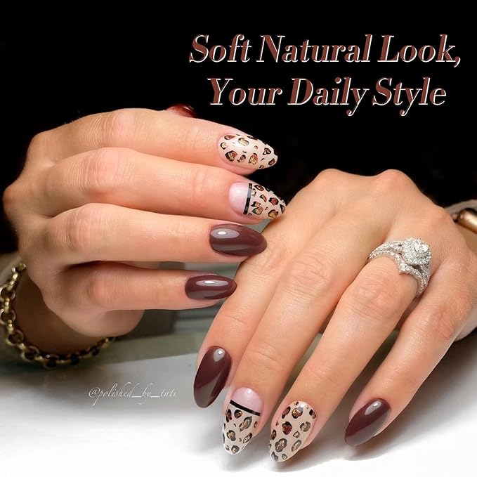 BORN PRETTY Brown Chocolate Gel Nail Polish Fall Winter Mocha Caramel Color Gel Polish Soak Off Gel Polish Nail Art Design Manicure Salon DIY Home 15ML