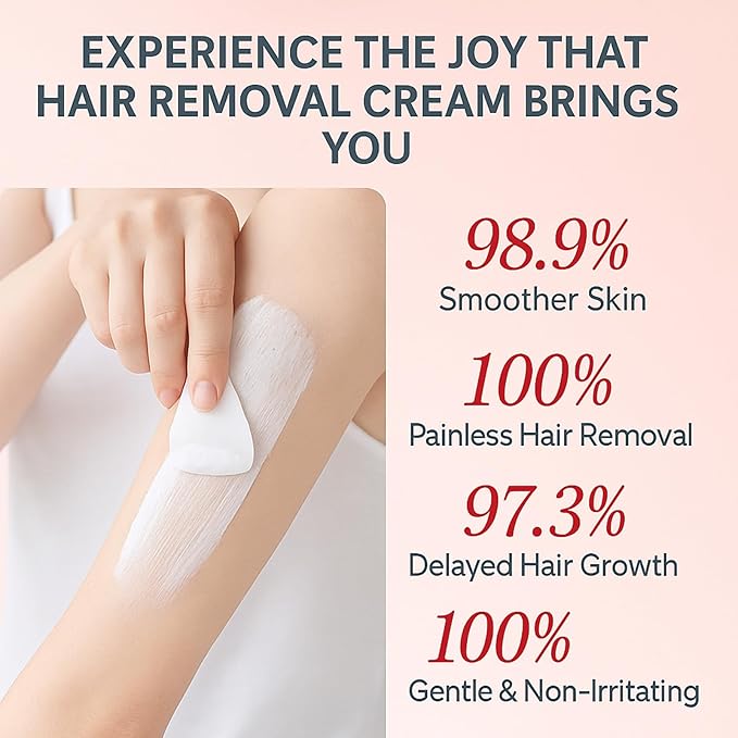 Bare Basics Hair Removal Cream, No Shave Hair Remover for Women, Works in 5 Minutes for Sensitive Skin, Gentle Formula with Vitamin E & Vitamin B5, Moisturizer and Nurtures Skin, 150ML/5.29FL OZ (2)