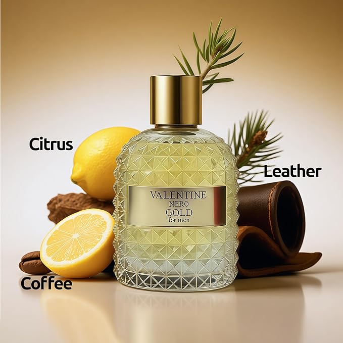 3Pack Men Colognes Gift Set Valentine Series Eau De Parfume Spray with Woody Floral & Fruity Scent Perfume Gift Set Day to Night Luxury Long Lasting Fragrances