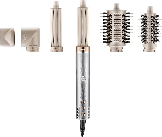 5 in 1 Air Wrap Hair Styler with Automatic Curling & Drying Features Lightweight High-Speed Hair Dryer Airwrap with Negative Ion Technology for Frizz Control & Long Lasting Styles AirEdge A3