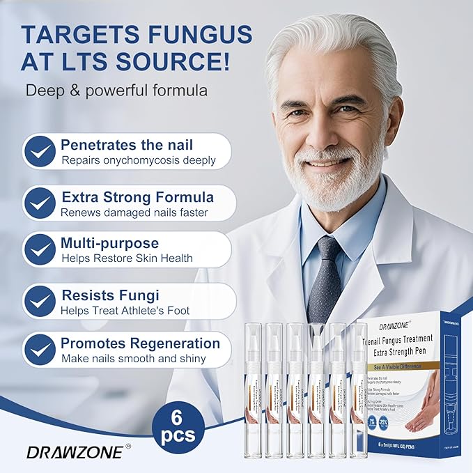 Toenail Fungi Treatment Extra Strength - Fungi Nail Pen, Ingrown toenail treatment, nail repair, Fungus nail treatment, yellow toenail, Damaged Nails foot fungus treatment extra strength