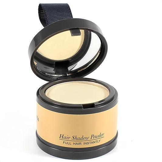 Gowwim Root Touch up Powder, Instantly Gray Hair Cover up Hairline Powder for Women & Men Waterproof and Sweatproof Root Cover Up Long-Lasting for Thinning & Loss Hair (Light Blonde1, 4g)