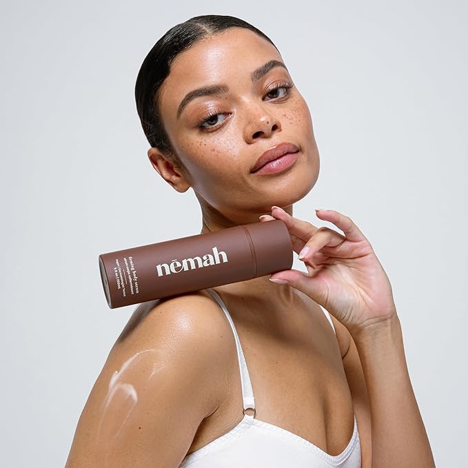 Nemah - Firming Body Serum - Hydrates, Sculpts, and Tightens with Oat Extract, Ashwagandha, and Coconut Extract - Lightweight & Fast-Absorbing, Vegan & Cruelty Free - 5 oz.