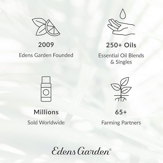 Edens Garden Essential Oils De-Stress 6 Set – 100% Pure Therapeutic Grade, Undiluted Aromatherapy Blends for Relaxation, Calming & Mood – Ideal for Diffusers, Home, Office & Self-Care, 10 ml/ 6 Pack