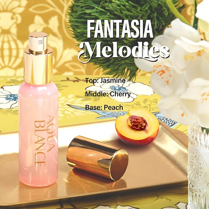 Body Spray for Women, Body Fragrance Mist Gift Set, 3-Pack, Each 60ml/2.1 FlOz, Travel Size Three Scents, Womens Body Spray