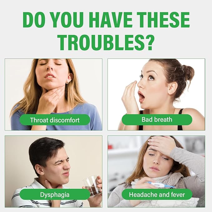 Tonsil Stone Remover, Natural Oral Rinse Liquid wihout Alcohol, Tonsil Stone Mouthwash to Help Soothe Tonsils, Fight Bad Breath