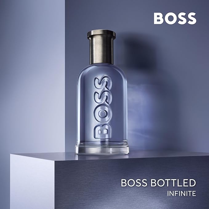Hugo Boss Bottled Infinite Eau de Parfum – Woody Men's Cologne – With Notes of Apple, Patchouli, Lavender & Sandalwood – Long Lasting Fragrance