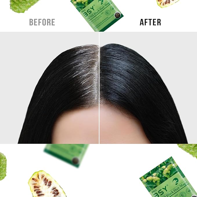 Shampoo - Natural 5 Mins Ammonia-Free Shampoo Hair Color, Permanent Hair Dye, 20x0.67 Fl Oz