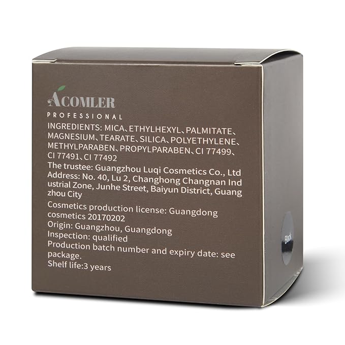 Acomler Root Touch Up Powder, Hairline Powder for Thinning Hair, Root Touch Up Hair Color, Gray Hair Coverage for Women Men Cover Up, Hair Loss Concealer Includes Makeup Brush (Light Brown, 0.42oz)