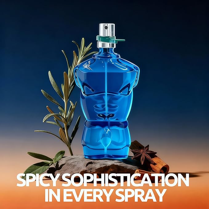 G FOR MEN Long-Lasting Cologne for Men | Fresh Citrus & Woody Scent | Eau de Toilette 100ml Spray | Day to Night Fragrance