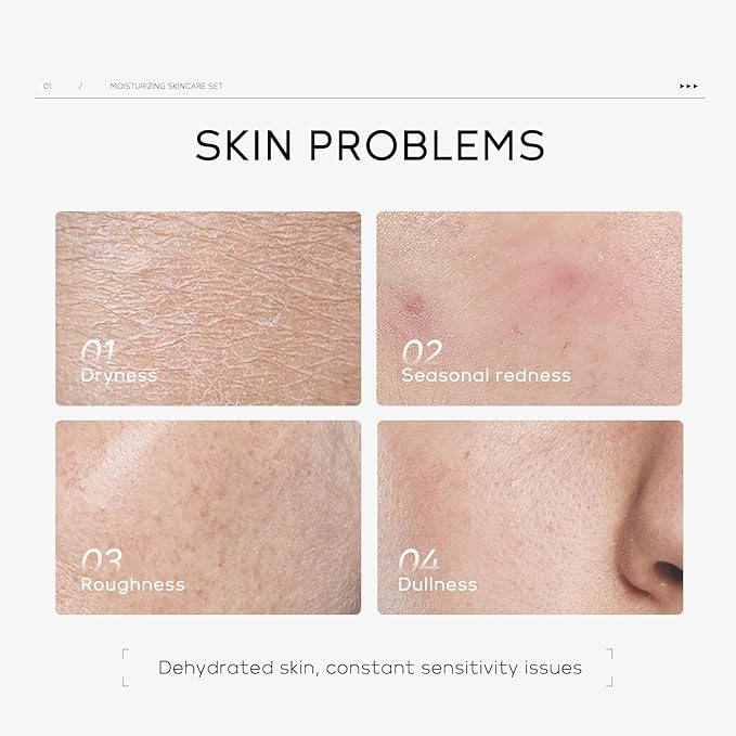 LAIKOU Skin Care, Skin Care Set, Skin Care Kit Moisturizing with Cleanser, Toner, Serum, Cream, Eye Cream Women Beauty Gift Sets 5pcs for Women Teen Girls Mom Daughter Mother's Day Birthday Christmas