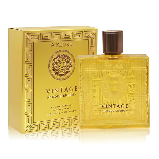 Vintage Heroes Energy - Cologne For Men - Long-Lasting Eau de Parfum with Natural Extraction - 100ml
