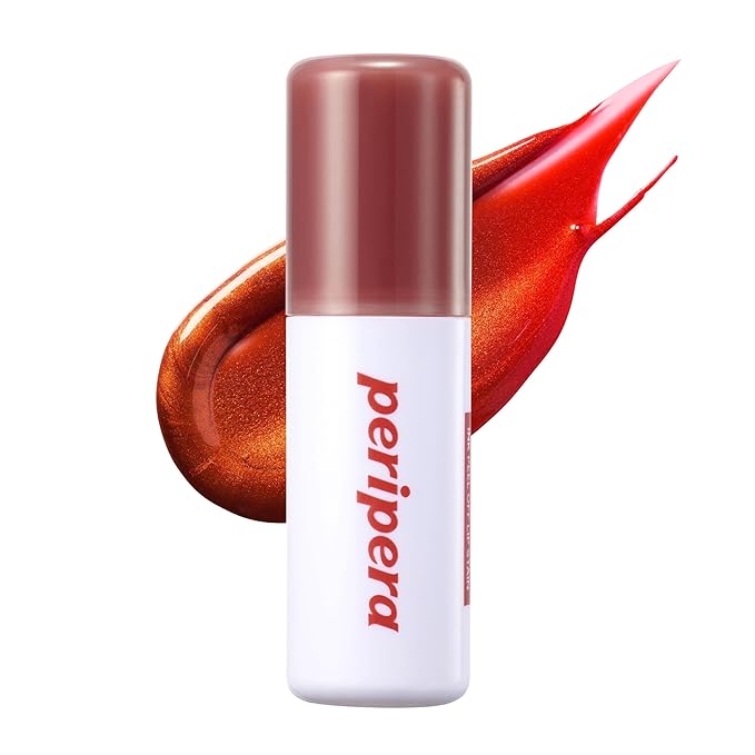 Peripera Ink Peel Off Lip Stain - Long Lasting, Transfer-Proof, Waterproof Korean Lip Tint with Color-Changing Peel-Off Formula (03 PEANUT ROSE)
