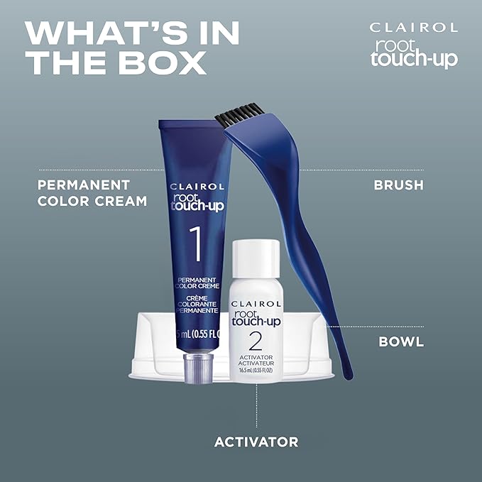 Clairol Root Touch-Up by Nice'n Easy Permanent Hair Dye, 6R Light Auburn/Reddish Brown Hair Color, Pack of 2