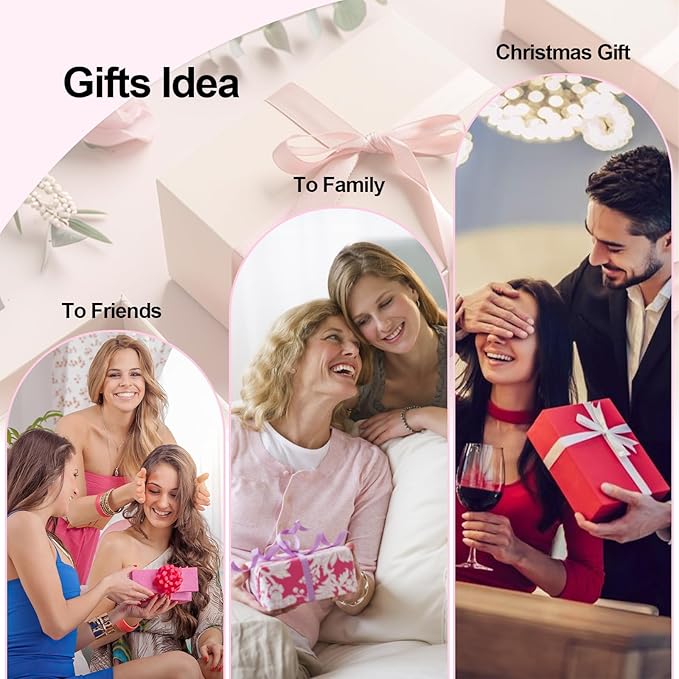 Ethereal Nail Polish Organizer Case Holds 50+ Bottles (5ml/0.5fl.oz) and Nail Lamp, Leather Nails Storage Organizer with Compartment, Diamond Pink