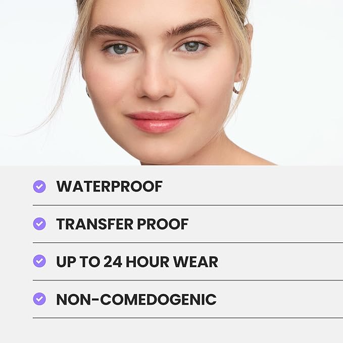 Wonderskin Hyper Bond All-Day Stay Serum Foundation – Waterproof, Transfer-Proof, 24HR Longwear Face Makeup with Niacinamide & Hyaluronic Acid – Lightweight, Natural Finish (Muse)