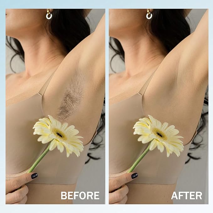 12PCS Hard Wax Beads for Hair Removal,Flawless Waxing Beans for Face,Body,Underarm,Chest,Eyebrow,Legs,Brazilian Bikini,At Home Hard Wax Kit with12 Applicator Sticks