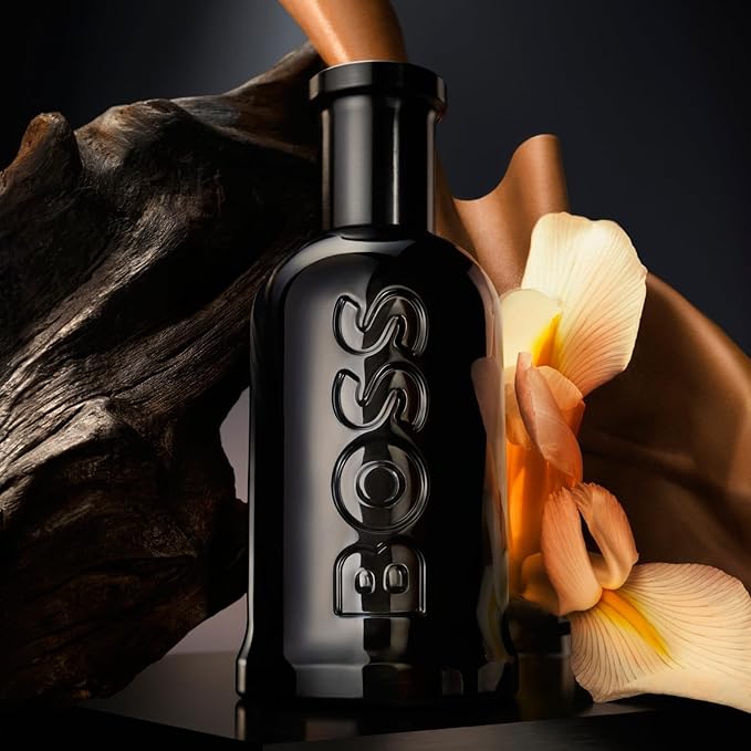 Hugo Boss Bottled Parfum – Woody Ambery Men's Cologne – With Notes of Leather, Orris & Wood – Long Lasting Fragrance