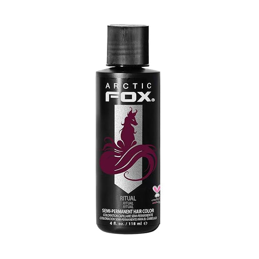 ARCTIC FOX Vegan and Cruelty-Free Semi-Permanent Hair Color Dye (4 Fl Oz, RITUAL)