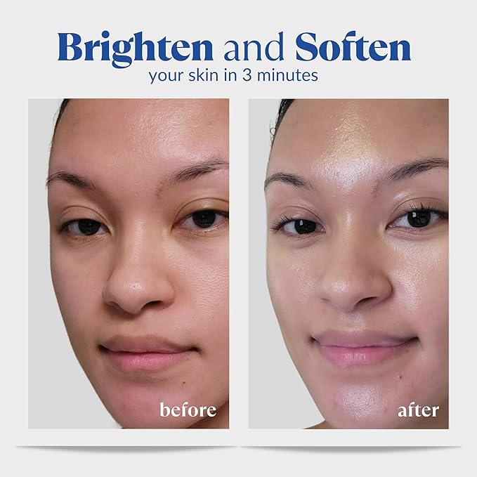 Cure by Toyo | Aqua Gel Gentle Exfoliator | Clear and Softer Skin | Non-Abrasive Face and Body Cleanser | Sensitive Skin | Big Size 8.82oz