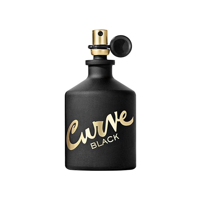 Curve Black For Men, Cologne Spray with Casual Day or Night Scent, 4.2 oz