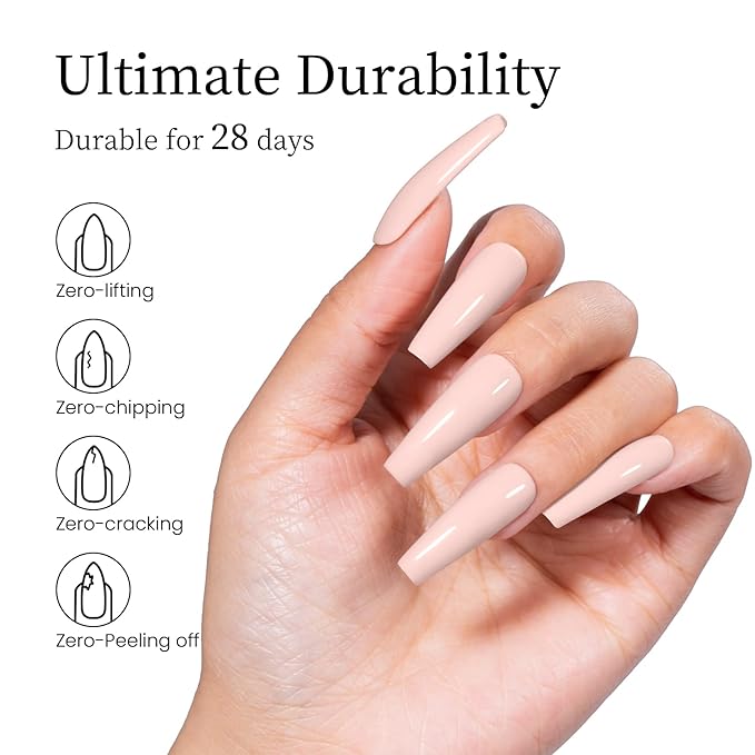 MAYCHAO 15ML Light Pink Gel Nail Polish 1Pc Peach Pink Gel Polish Soak Off UV LED Nail Polish Nail Art Starter Manicure Salon DIY at Home, 0.5 OZ