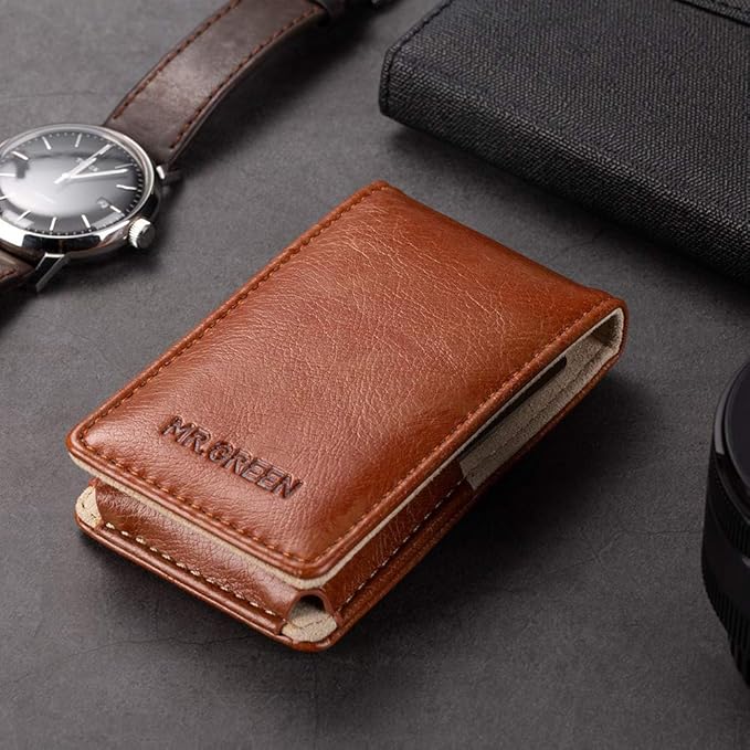 MR.GREEN Nail Clipper 4Pcs Set, Stainless Steel Manicure Pedicure Set, Medical Grade Grooming Kit with Travel Case Gift Box for Man & Woman