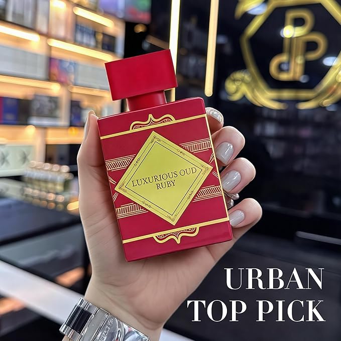 Luxurious Oud Ruby - Cologne for Women - Long Lasting Perfume for Women, Luxurious Floral Fruity Fragrance - 100ml