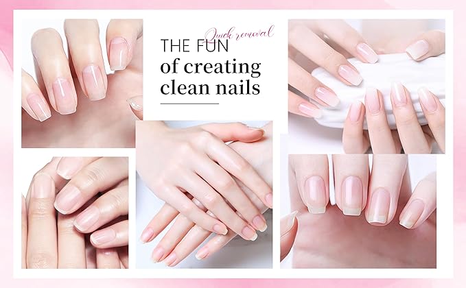 CARMEI Gel Nail Polish Remover,Professional(6-pack), 15ml/0.5 fl oz, Liquid Formula, Paraben-free, For Natural and Long-lasting Gel Polish Removal for Nail.