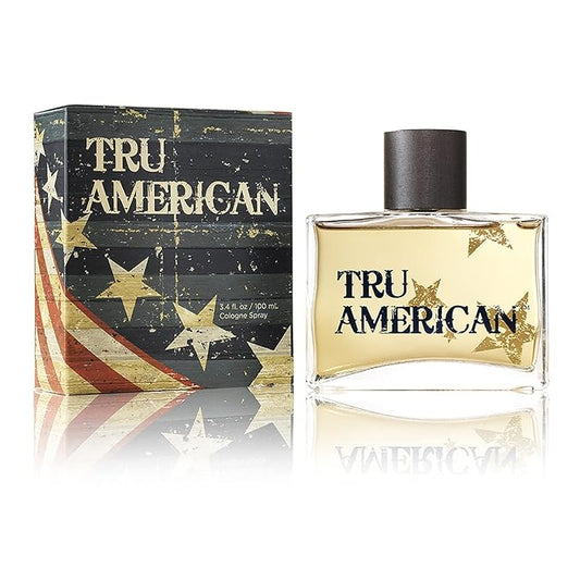 Tru Fragrance Beauty American Men's Cologne, 3.4 fl oz (100 ml) - Fresh, Bold, Masculine