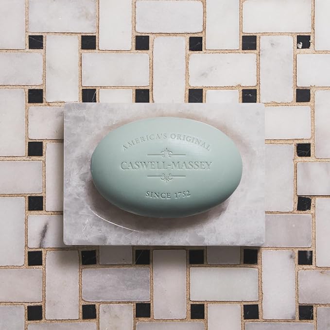 Caswell-Massey Men’s Bar Soap Gift Set – Jockey Club Scent – Triple-Milled Moisturizing Body Soap Bars for All Skin Types, Plant-Based Formula with Essential Oils, Made in USA, 3 x 5.8 oz