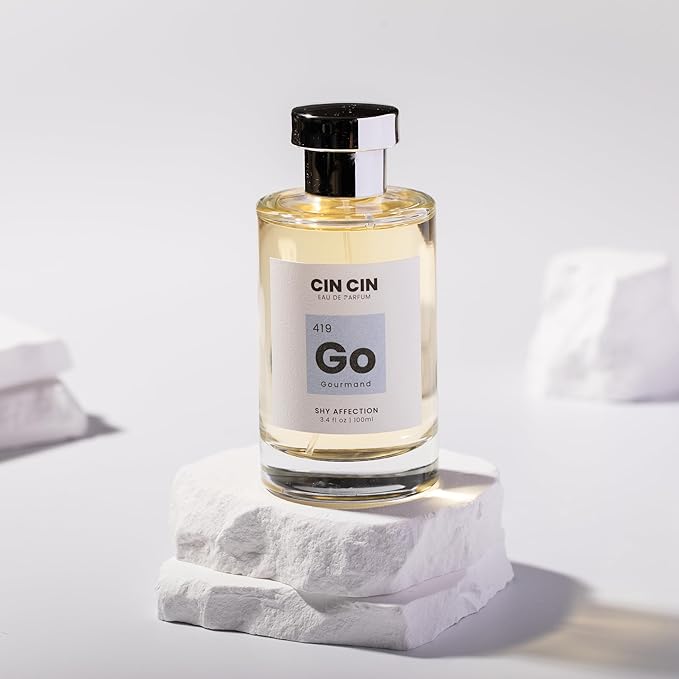 Cin Cin Shy Affection - Gourmand 419 EDP 100ml Inspired by Kilian Love, Don’t Be Shy - Long-Lasting Floral Marshmallow Perfume for Men and Women - Paraben-Free and Concentrated Fragrance
