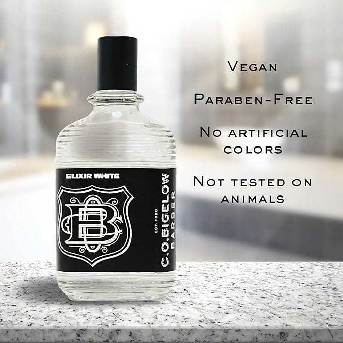 C.O. Bigelow Elixir White Cologne for Men, Spice & Citrus Fragrance, Long Lasting Men's Cologne, Elixir Perfume for Men, 2.5 Fl Oz