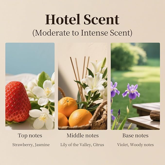Hotel Essential Oil Inspired by The Hotel Scent for Cold Air Diffusers & Reed Diffusers,Long Lasting Air Freshener Room Spray,100ml(3.4fl oz)