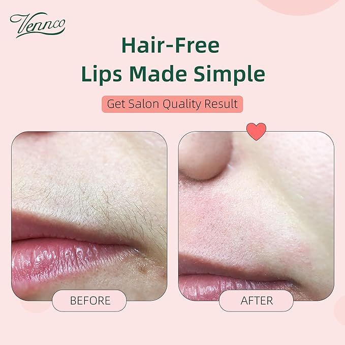 Hard Wax Beads, 1lb Wax Beans for hair removal with Cherry Blossom Extract, Ideal for Sensitive Skin, Perfect for Facial, Eyebrows, Arms, and Brazilian Area, Wax Refill for Home Use