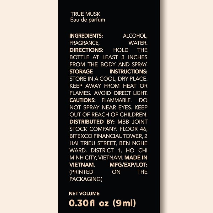 Mine Musk Perfume For Women, Cologne Spray with Notes of White Musk, Sandalwood, Rose & Orange - Women's Fragrance, Long Lasting, Travel Size Eau de Perfume for women (9.5 ml)