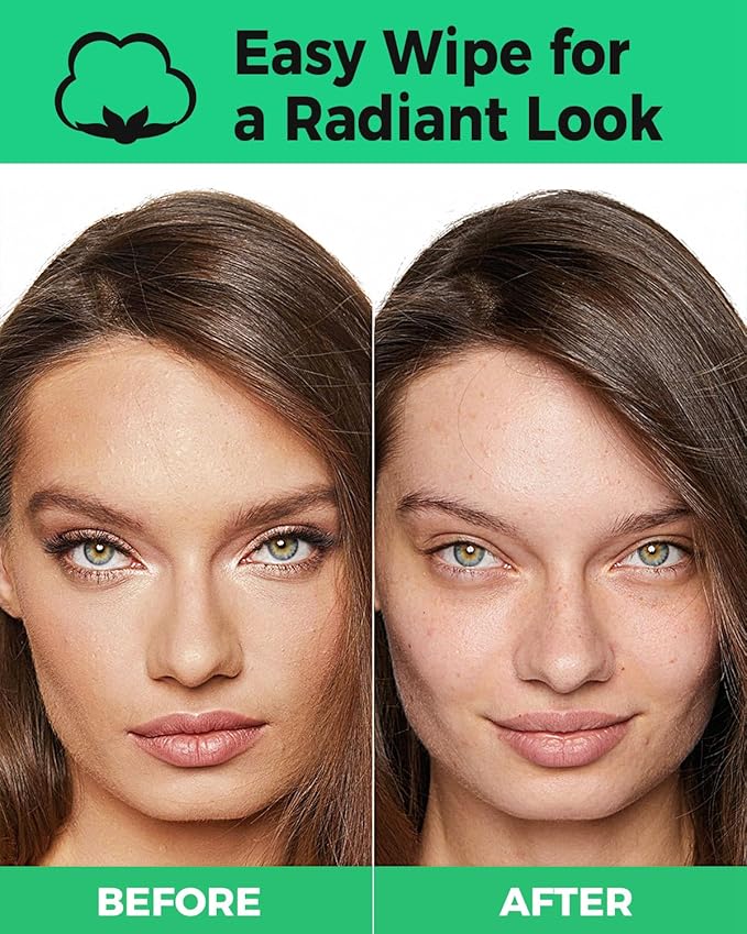 ProCIV Reusable Makeup Remover Pads - 25 Pack Washable Organic Cotton Rounds for All Skin Types & Toner with Laundry Bag, Eco Friendly Zero Waste Reusable Cotton Pads Travel Gadgets (Black)